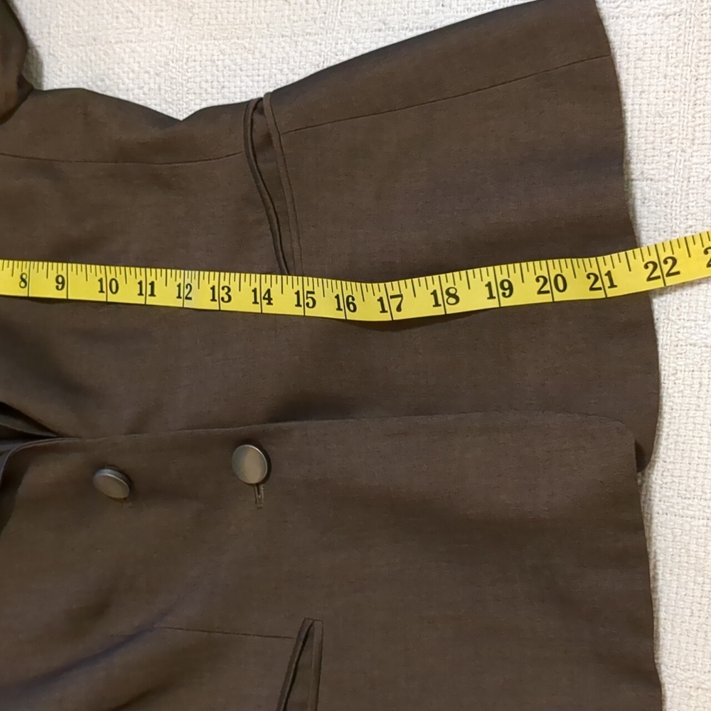 Classic Women's Brown Pencil Skirt - Tailored Professional Look - Picture 8 of 13